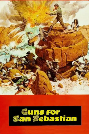 Poster to the movie "Guns for San Sebastian" #1871817