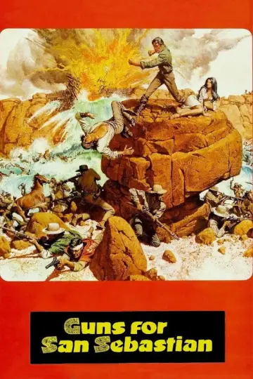 Poster to the movie "Guns for San Sebastian" #1871820