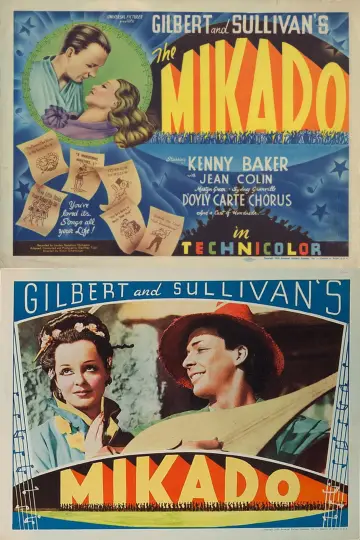 Poster to the movie "The Mikado" #1637046