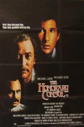 Poster to the movie "The Honorary Consul" #960200