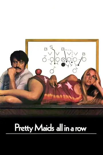 Poster to the movie "Pretty Maids All in a Row" #978268
