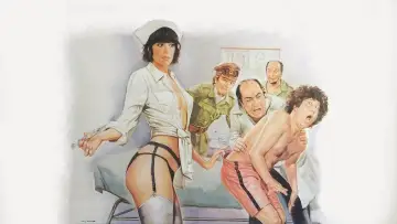 The Nurse in the Military Madhouse Poster