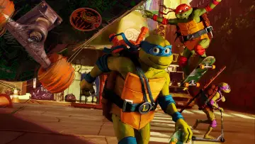 Backdrop to the movie "Teenage Mutant Ninja Turtles: Mutant Mayhem" #622623