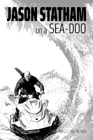 Poster to the movie "Meg 2: The Trench" #1626732
