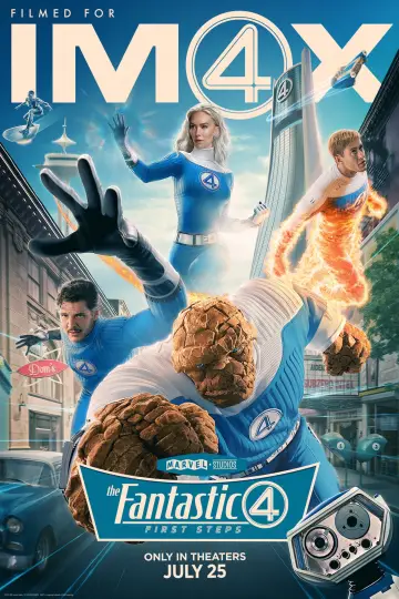Poster to the movie "The Fantastic 4: First Steps" #1626180
