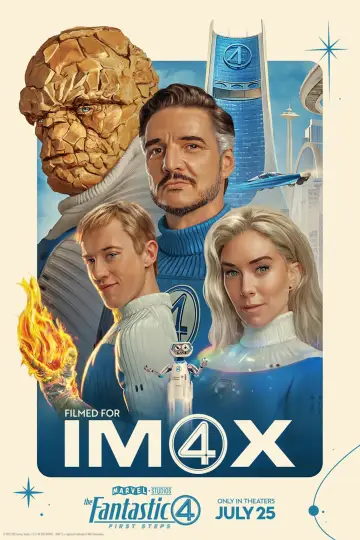 Poster to the movie "The Fantastic 4: First Steps" #1626181