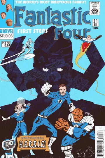Poster to the movie "The Fantastic 4: First Steps" #1642451