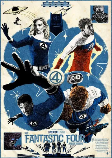 Poster to the movie "The Fantastic Four" #959628