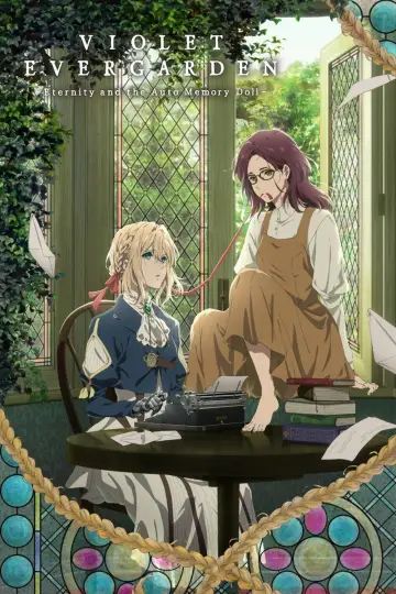 Poster to the movie "Violet Evergarden: Eternity and the Auto Memory Doll" #750046