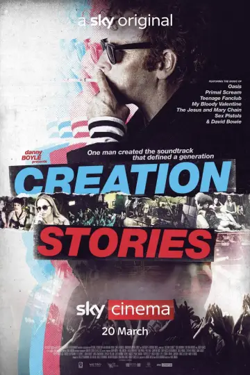 Poster to the movie "Creation Stories" #1812403