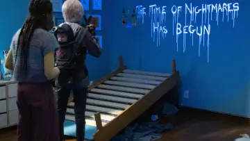 Backdrop to the movie "A Babysitter