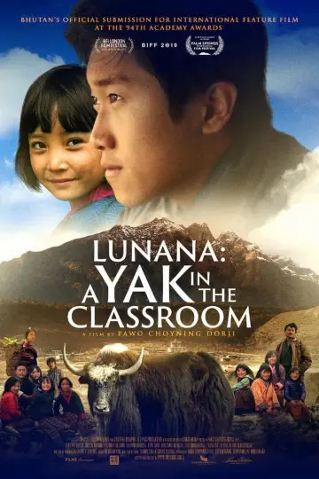 Poster to the movie "Lunana: A Yak in the Classroom" #1059066