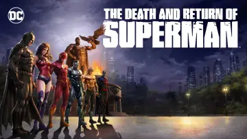 Backdrop to the movie "The Death and Return of Superman" #1018455