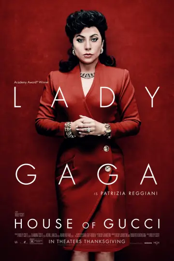Poster to the movie "House of Gucci" #274795