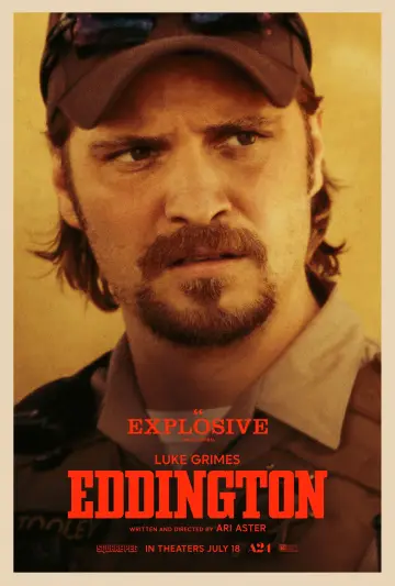 Poster to the movie "Eddington" #545360