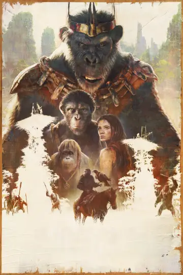 Poster to the movie "Kingdom of the Planet of the Apes" #472025
