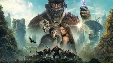 Backdrop to the movie "Kingdom of the Planet of the Apes" #557969