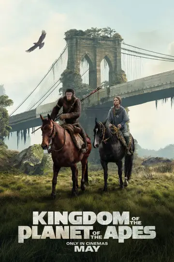 Poster to the movie "Kingdom of the Planet of the Apes" #558123