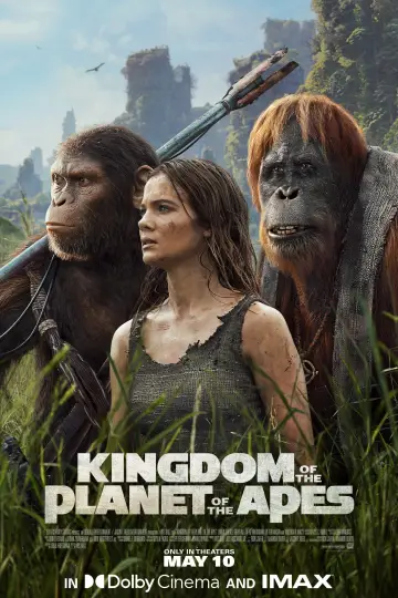 Poster to the movie "Kingdom of the Planet of the Apes" #558176
