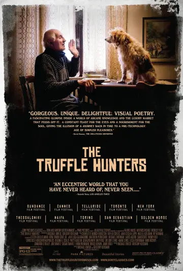 Poster to the movie "The Truffle Hunters" #1078074