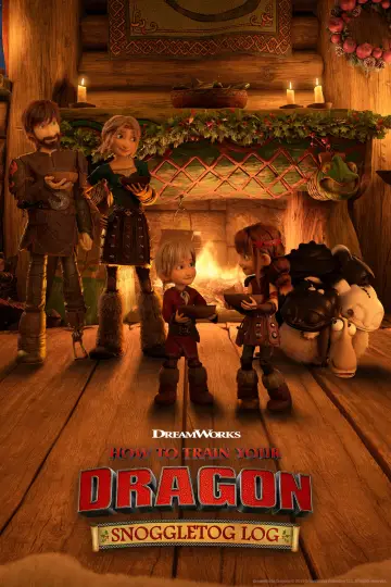 Poster to the movie "How to Train Your Dragon: Snoggletog Log" #1056810