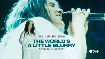Backdrop to the movie "Billie Eilish: The World