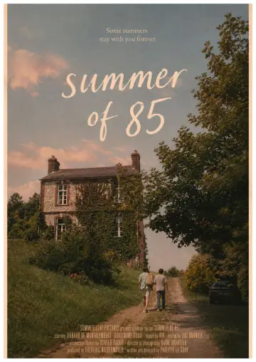 Poster to the movie "Summer of 85" #896325