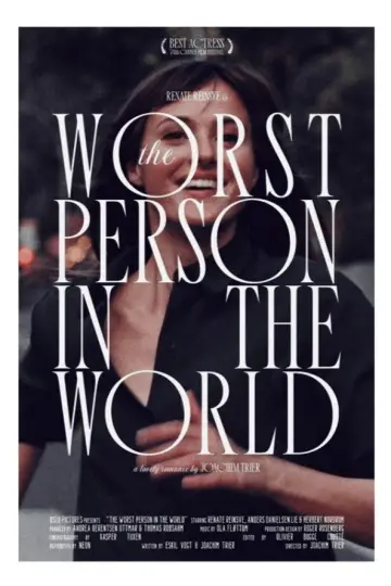 Poster to the movie "The Worst Person in the World" #806599