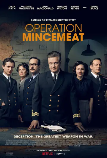 Poster to the movie "Operation Mincemeat" #1582709
