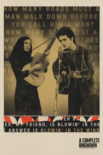 Poster to the movie "A Complete Unknown" #577857