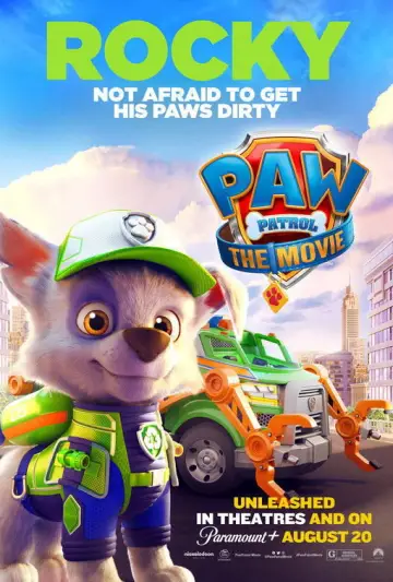 Poster to the movie "PAW Patrol: The Movie" #748384