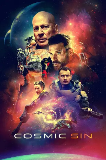 Poster to the movie "Cosmic Sin" #330371