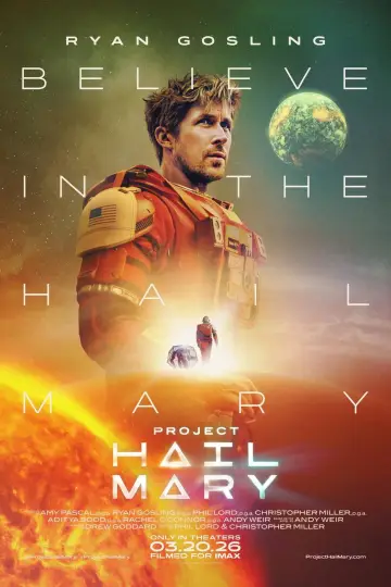 Poster to the movie "Project Hail Mary" #1528718