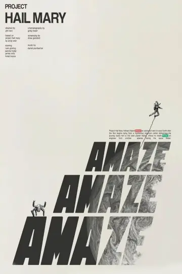 Poster to the movie "Project Hail Mary" #1722884