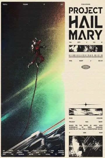 Poster to the movie "Project Hail Mary" #909023