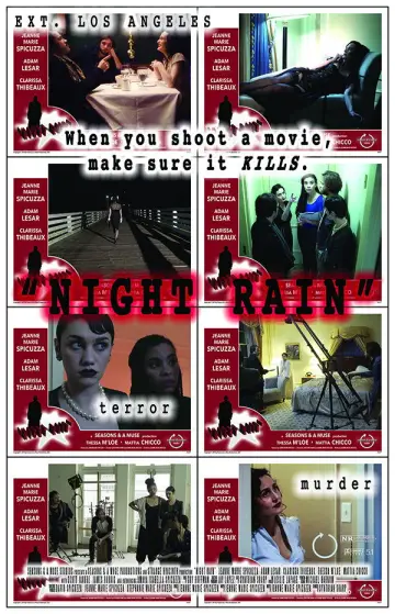 Poster to the movie "Night Rain" #733110