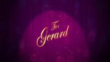Backdrop to the movie "To: Gerard" #1909604
