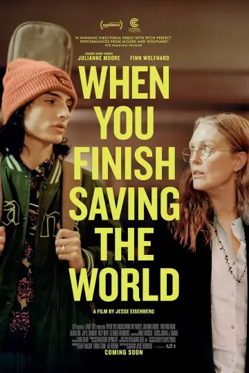 Poster to the movie "When You Finish Saving the World" #1025974