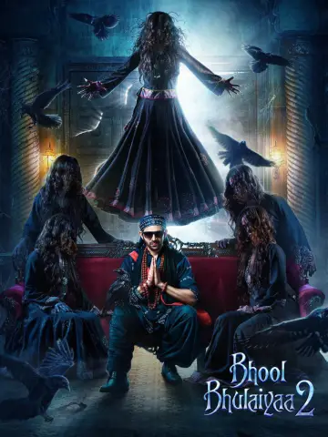 Poster to the movie "Bhool Bhulaiyaa 2" #898889
