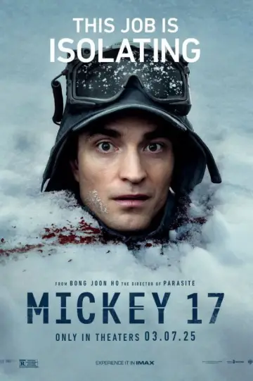 Poster to the movie "Mickey 17" #556434