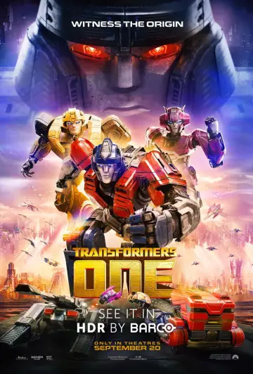 Poster to the movie "Transformers One" #568802