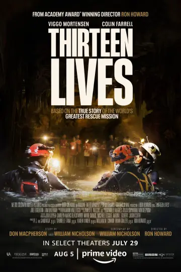 Poster to the movie "Thirteen Lives" #691584