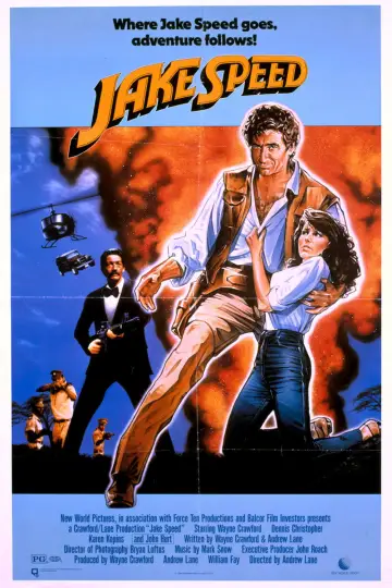 Poster to the movie "Jake Speed" #1917547