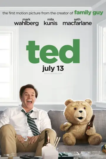 Poster to the movie "Ted" #612164