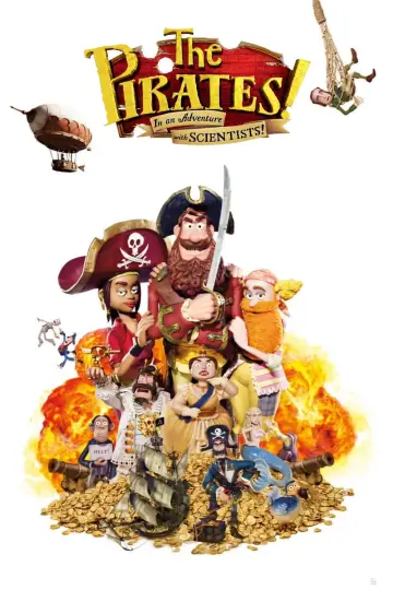 Poster to the movie "The Pirates! In an Adventure with Scientists!" #1185745