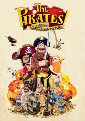 Poster to the movie "The Pirates! In an Adventure with Scientists!" #719328