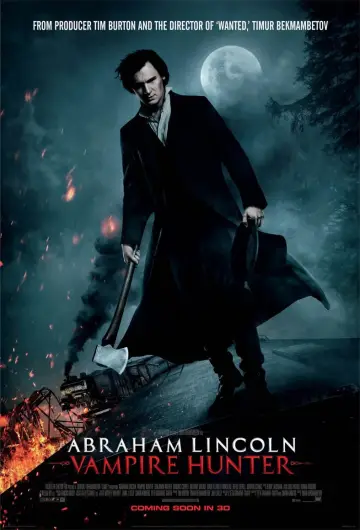 Poster to the movie "Abraham Lincoln: Vampire Hunter" #855034