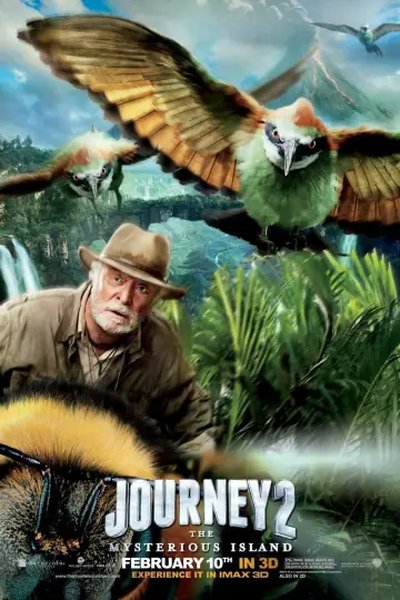 Poster to the movie "Journey 2: The Mysterious Island" #37524