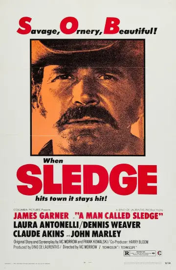 Poster to the movie "A Man Called Sledge" #1839730