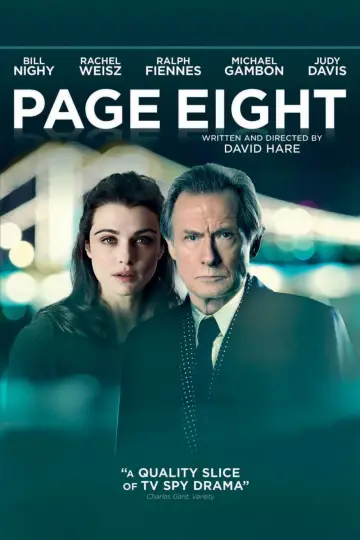 Poster to the movie "Page Eight" #1035943